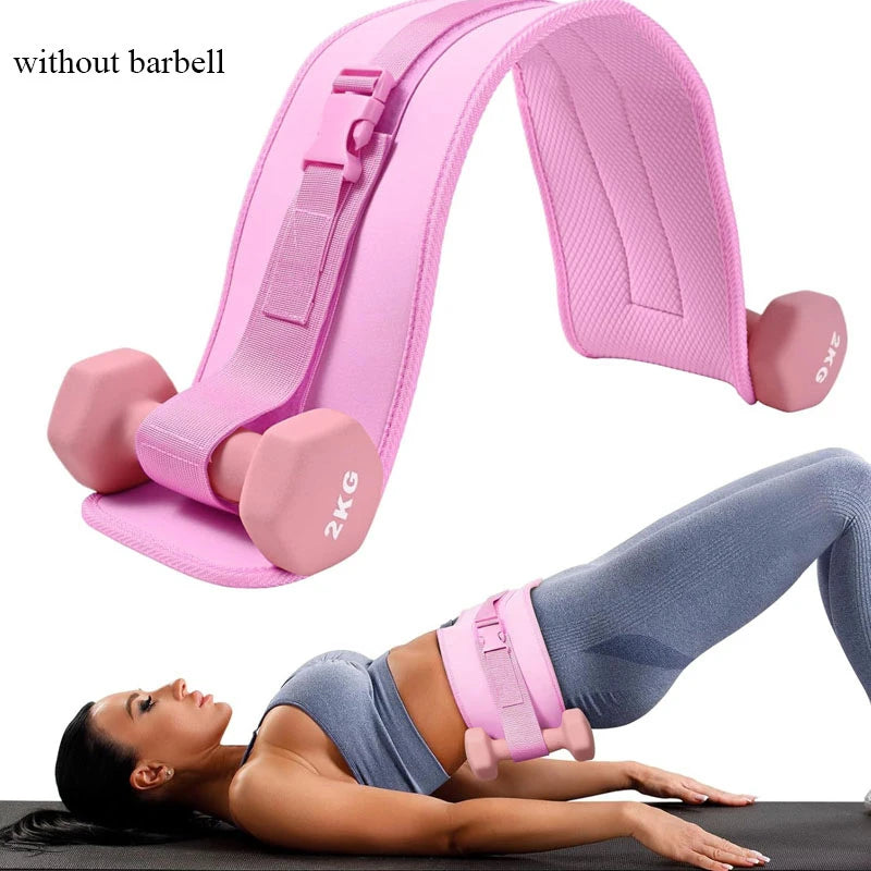 Adjustable Hip Bridge Weight Belt for Home Gym Fitness and Waist Training