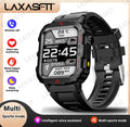 Men's Smart Watch with LED Flashlight for Outdoor Sports and Health Monitoring