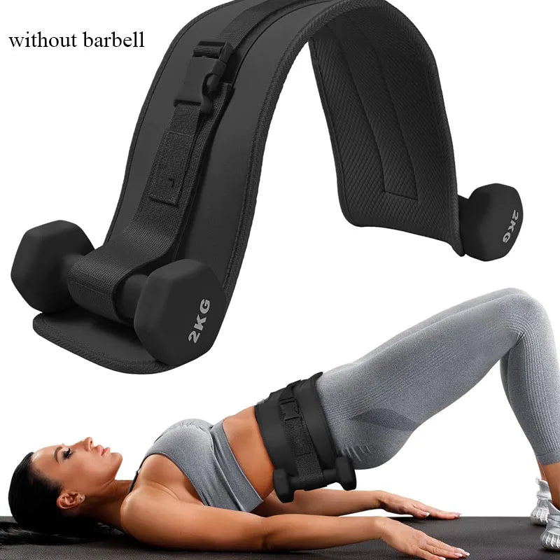 Adjustable Hip Bridge Weight Belt for Home Gym Fitness and Waist Training