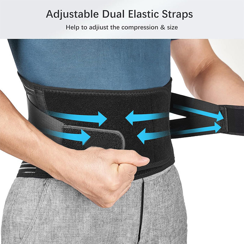 Thin waist belt breathable sports protection waist belt fitness belt