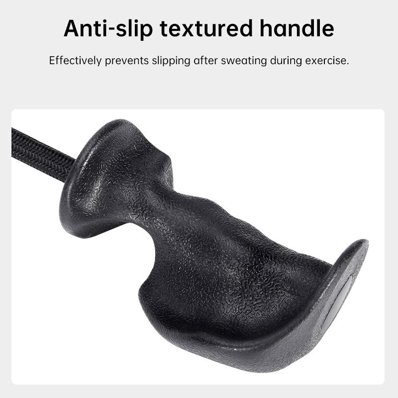 Tricep Rope Attachment with Ergonomic Grip - Detachable Handle for Cable Machine, Pulley System, Home & Gym Use